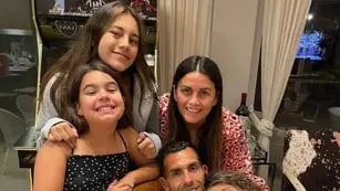 Carlos Tévez y su familia en Mendoza