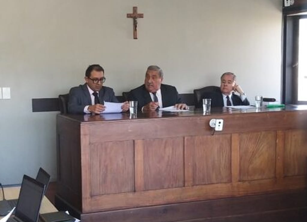 El Tribunal con Función de Juicio Abreviado, integrado por los jueces Salvador Gustavo Ortiz, Mario Ramón Puig  y Luis Ernesto Kamada.