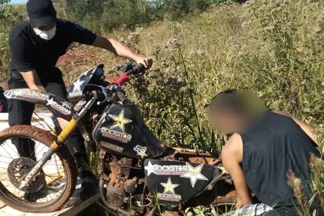 Aristóbulo del Valle: recuperaron una motocicleta que había sido robada