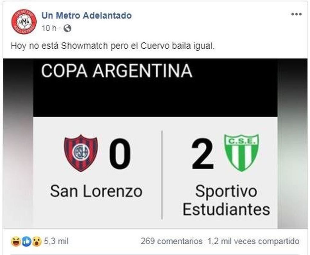 Estudiantes vs. San Lorenzo