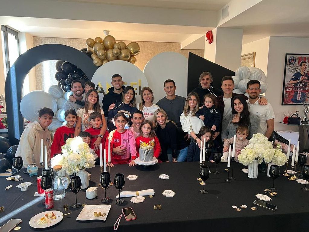 La familia Messi fue invitada junto con las de Leandro Paredes y Ander Herrera.
