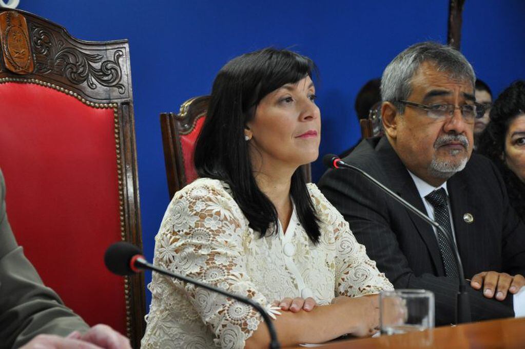 Elida Cuesta, titular del Poder Legislativo.
