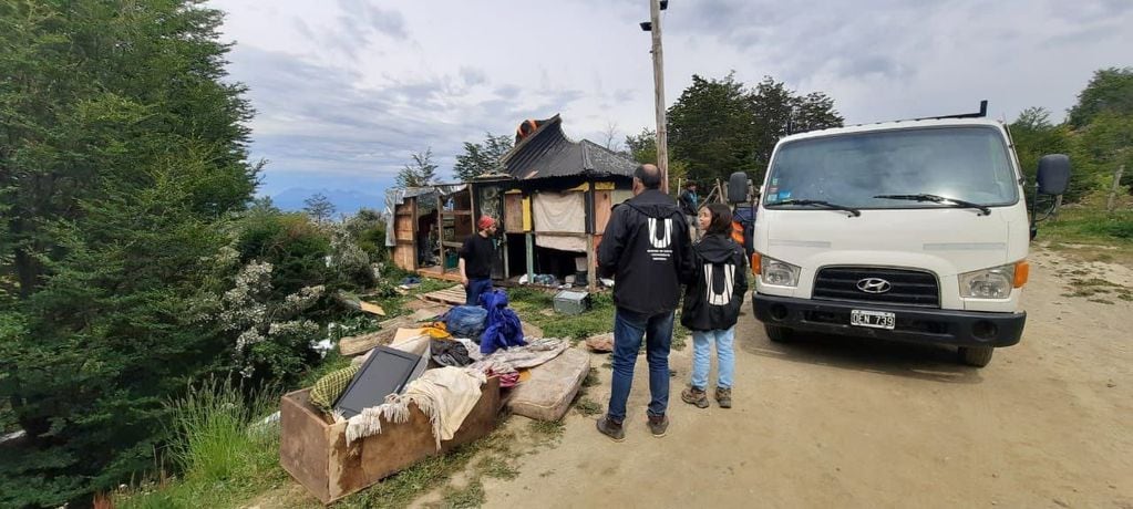 Ushuaia: recuperan un nuevo espacio verde en el barrio Mirador del Beagle