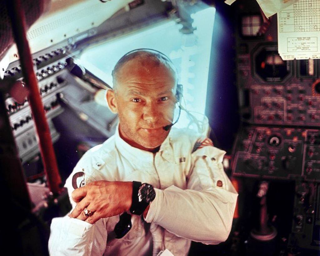 Edwin E. 'Buzz' Aldrin durante la misión espacial.(Foto: EFE/EPA/NEIL ARMSTRONG/NASA)