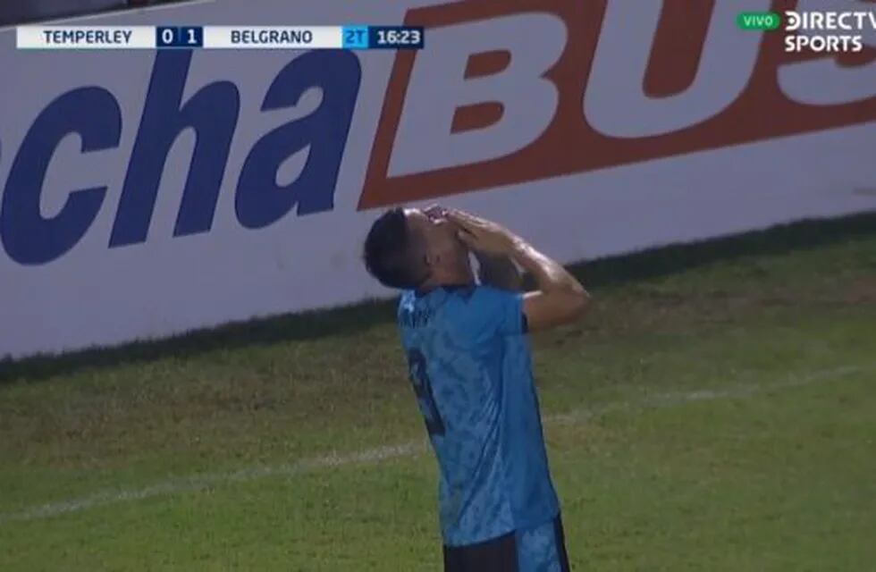 Festeja Estigarribia su primer gol en Belgrano
