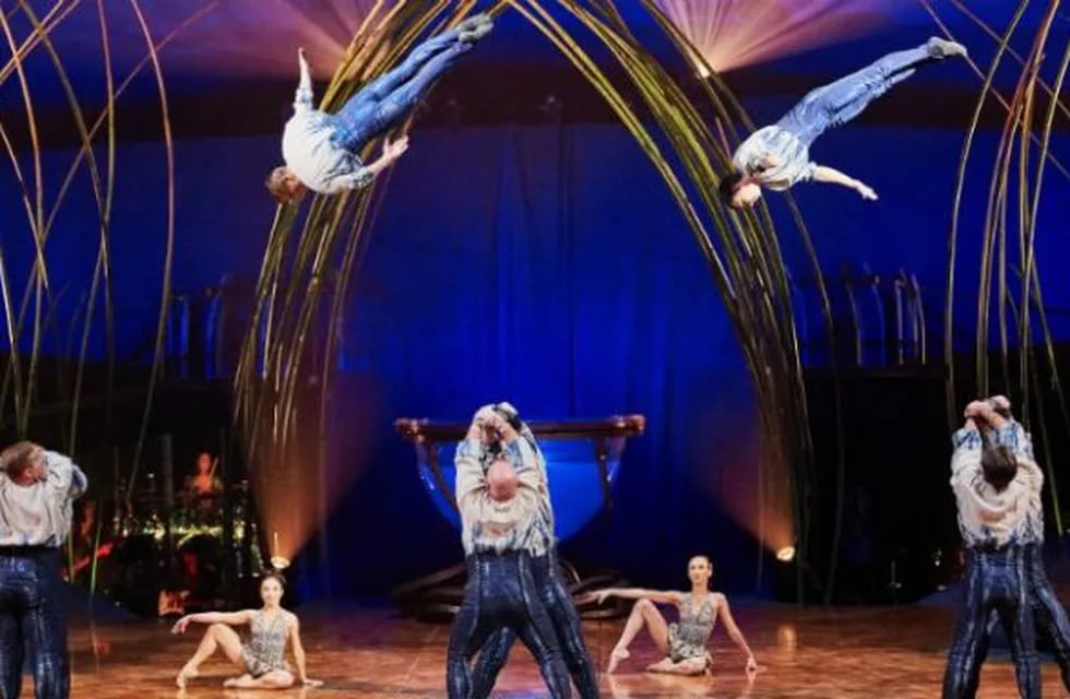 Amaluna, el espectáculos del Cirque Du Soleil que se lleva a cabo en el Distrito CIudad de las Artes en Córdoba.