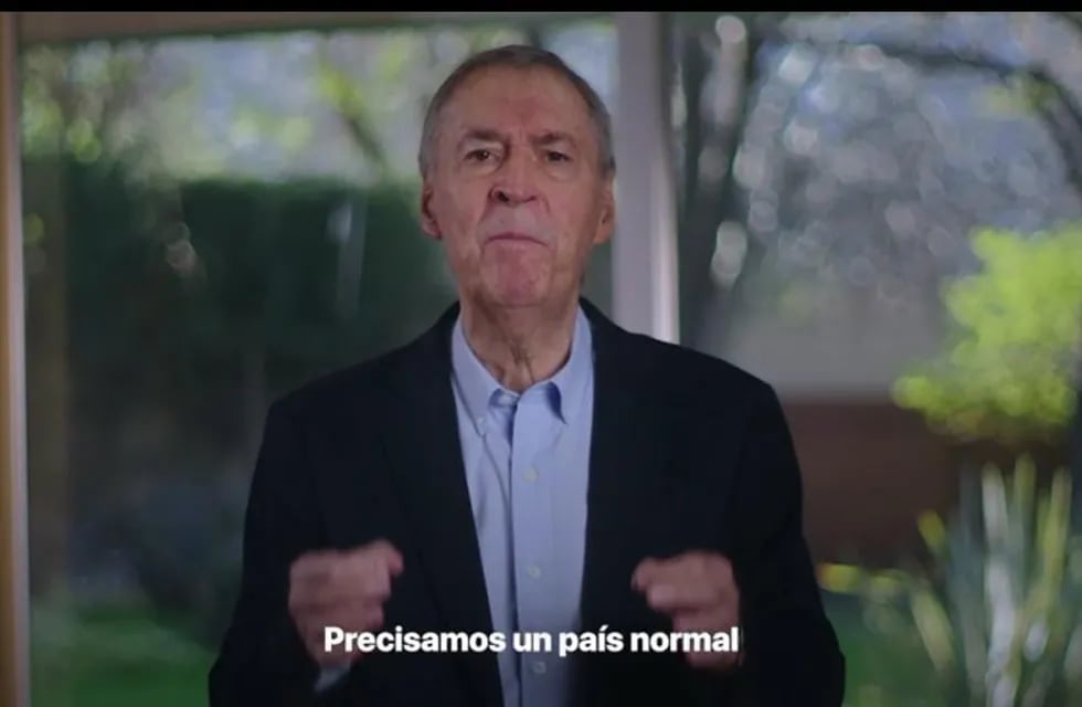Elecciones 2023: Juan Schiaretti, candidato a presidente por Hacemos por Nuestro País. (captura de pantalla)