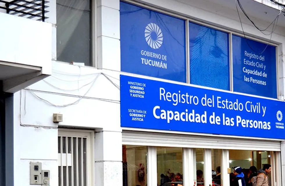El registro civil abre este sábado para entregar documentos por las elecciones. (Comunicación Gobierno Tucumán)