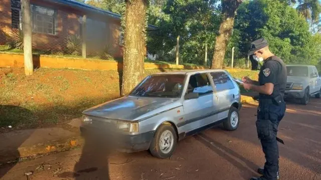 Recuperan un automóvil robado en Guaraní