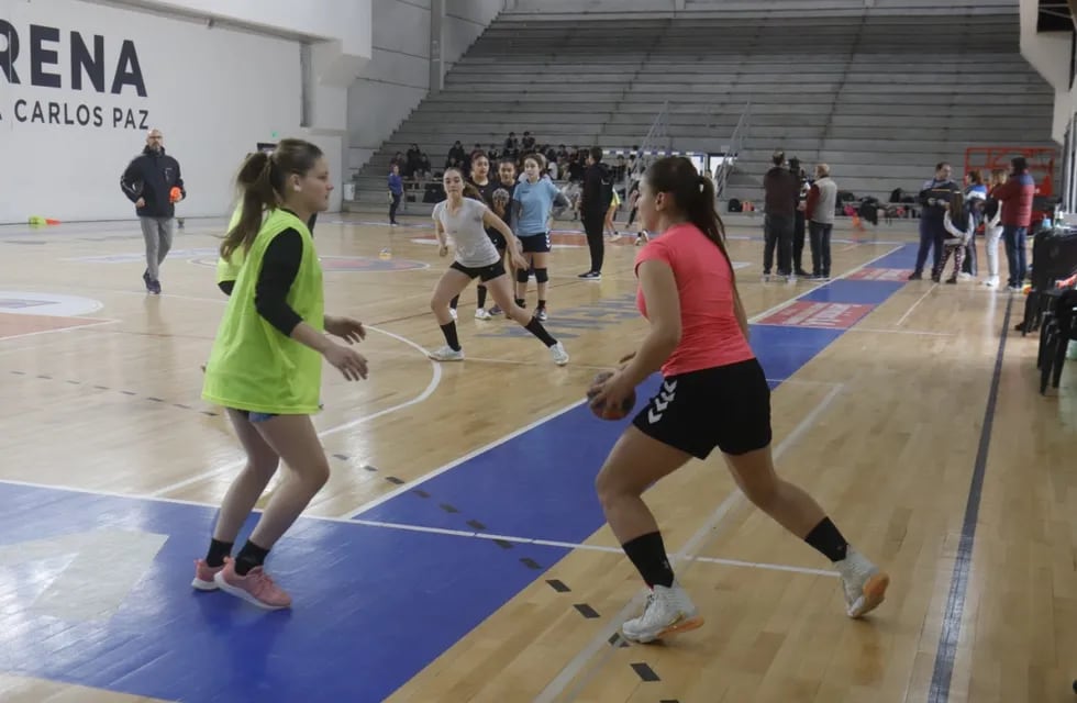 Handball en el Estadio Arena de Carlos Paz
