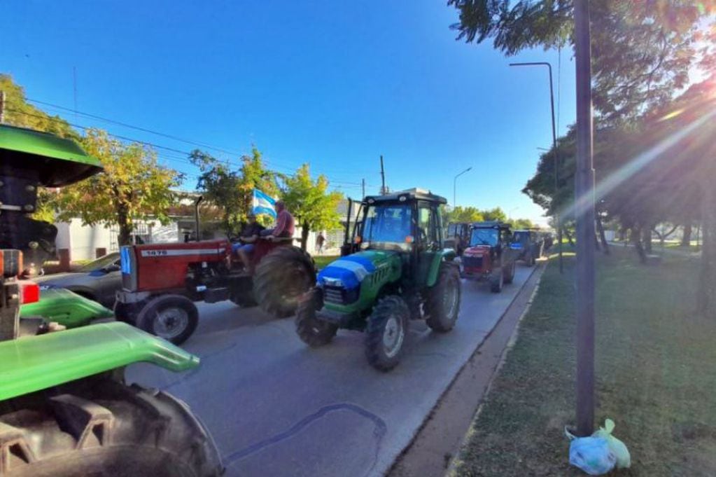 Tractorazo en Chajarí