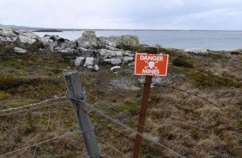 Reino Unido informó que se terminaron de sacar las minas de Malvinas (AFP)