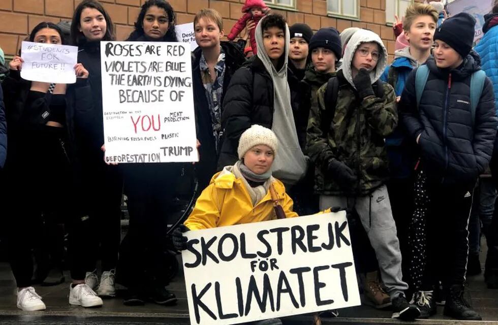 Proponen a Greta Thunberg, una activista de 16 años para el Nobel por la Paz.