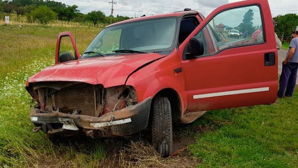 Accidente fatal en Ruta Provincial 2. (Foto: Misiones Online)