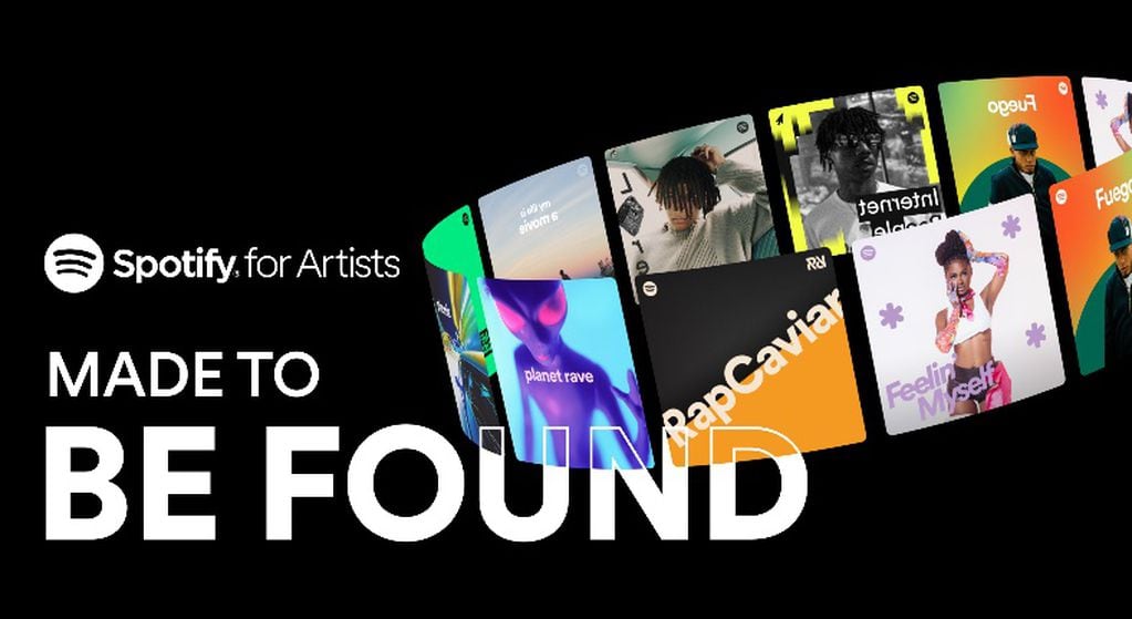 Spotify para artistas lanza un nuevo micrositio: “Made to be Found”.