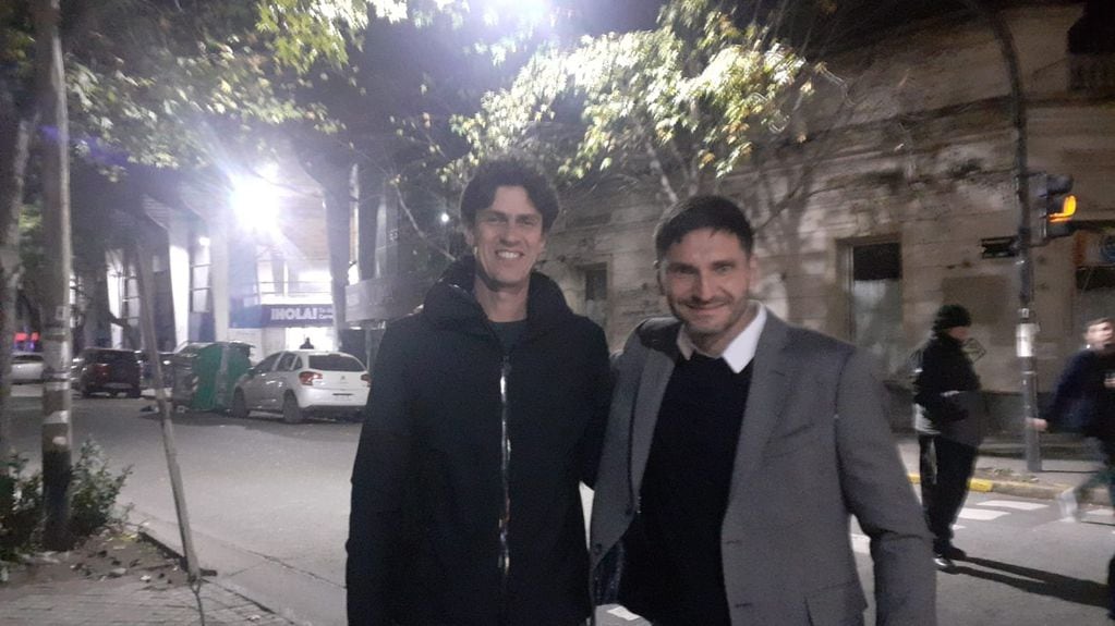 Lousteau ya está en Rosario junto a Maximiliano Pullaro.