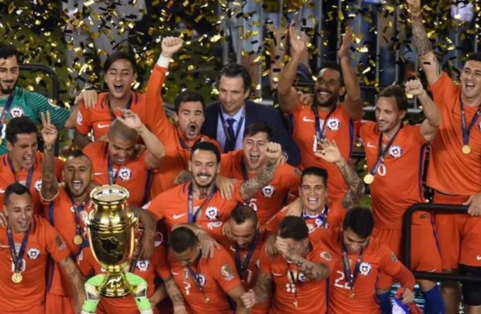 Selección de Chile, campeona de la Copa América 2016 (Foto: web)