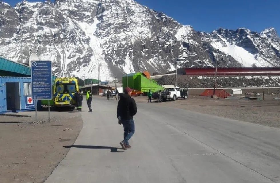 Se interrumpió el Paso Internacional hacia Chile.