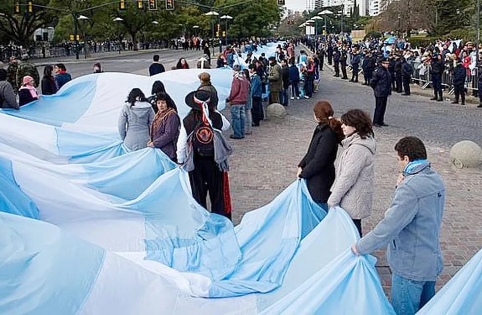 Un Bandera de mil metros será desplegada por las calles de Gualeguaychú