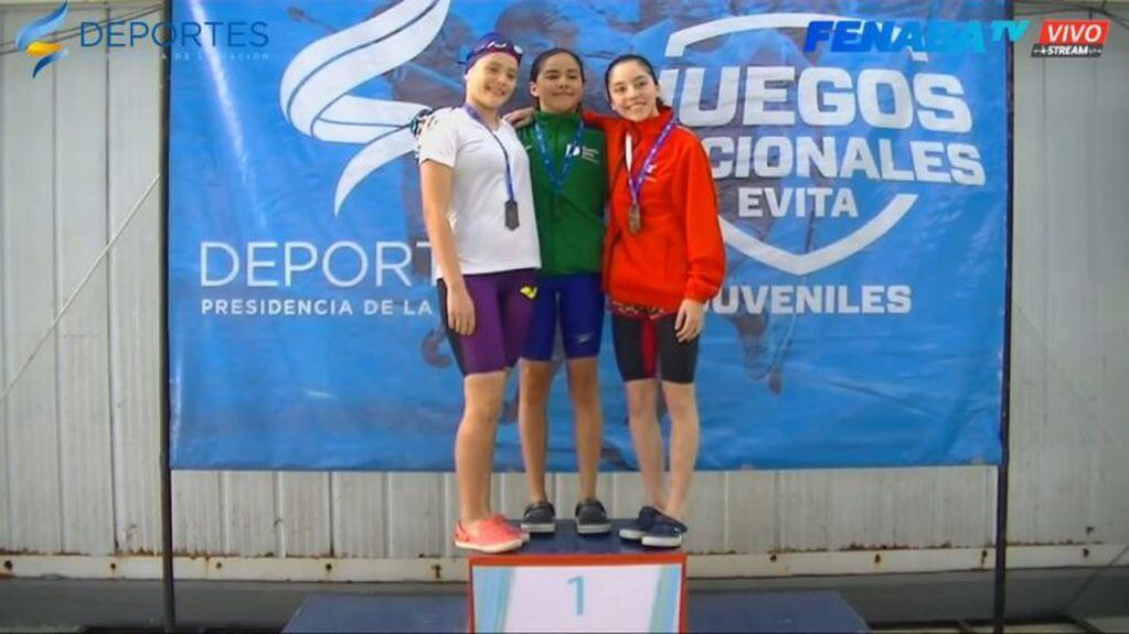 Agustina Nuñez de Arroyito Medalla de Plata Juegos Evita
