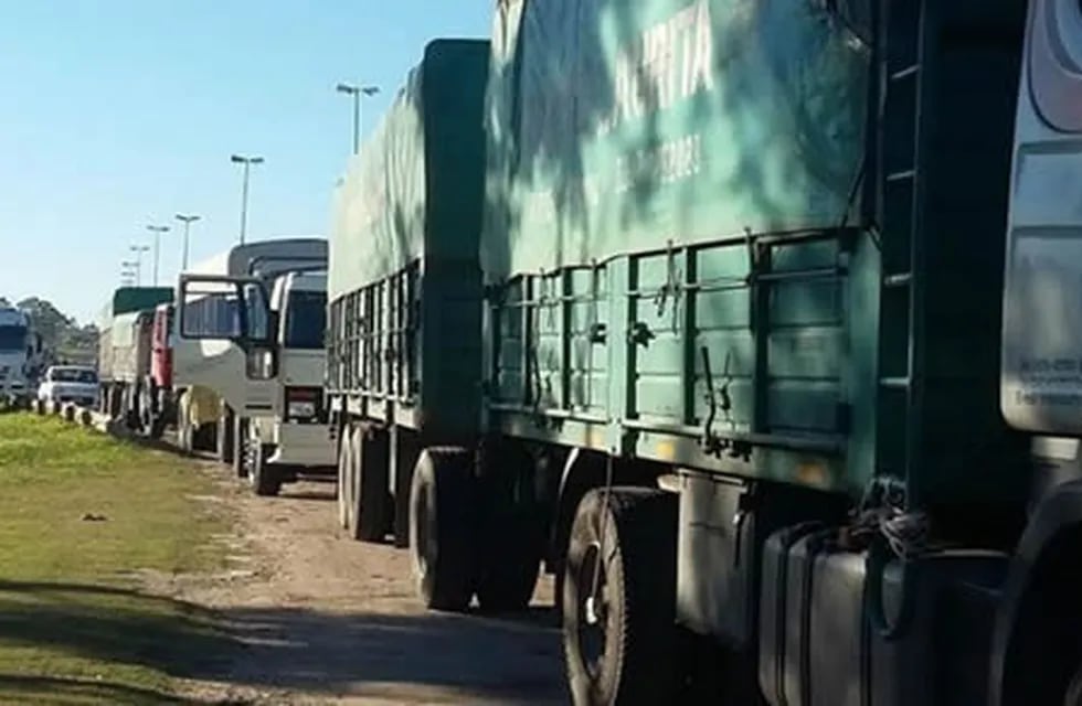 Paro de camioneros en Entre Ríos