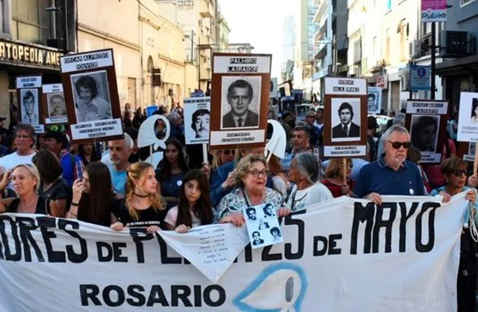 Rosario se movilizó por el Día de la Memoria. (Darío Soldani)