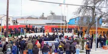 Acto por el 51° aniversario de Tolhuin