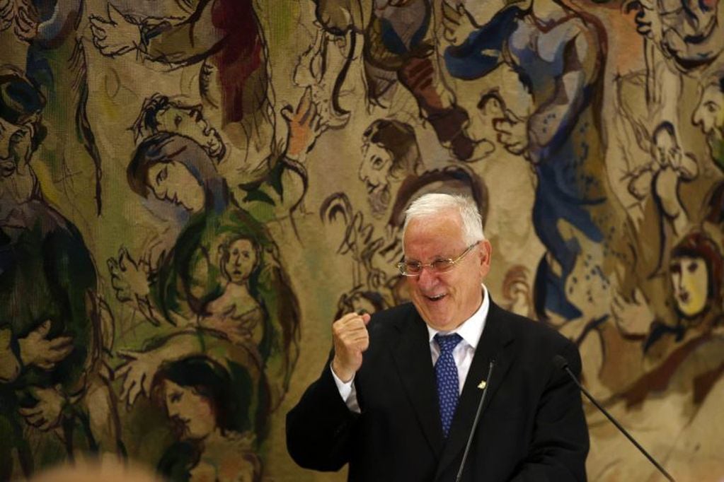 Reuven Rivlin, presidente de Israel. Foto: REUTERS/Ronen Zvulun