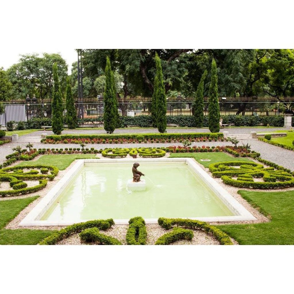 jardines del Palacio Errazuriz Alvear