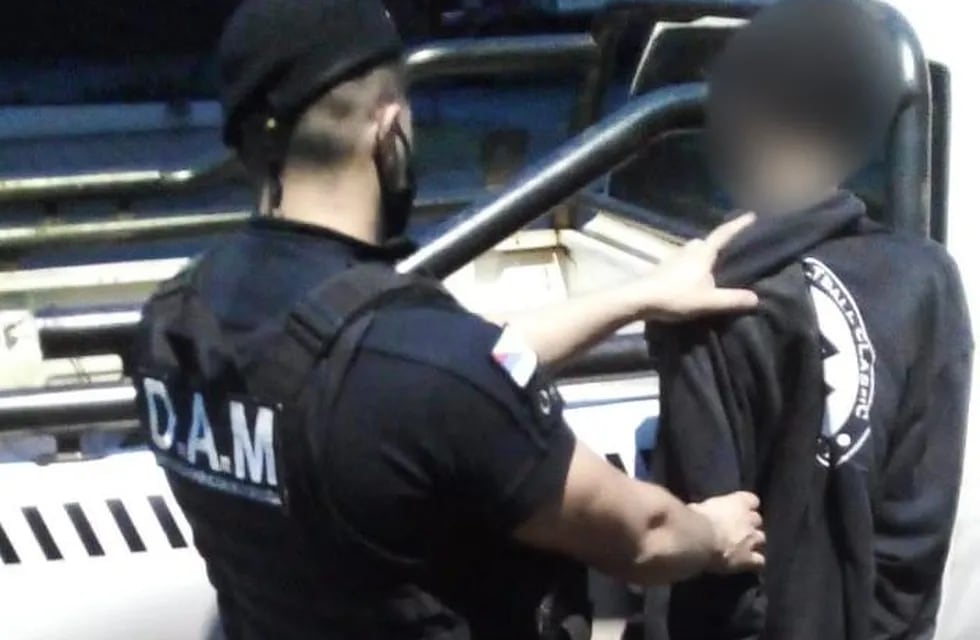 Efectivos policiales detuvieron a un joven tras robar en un local comercial en Posadas.