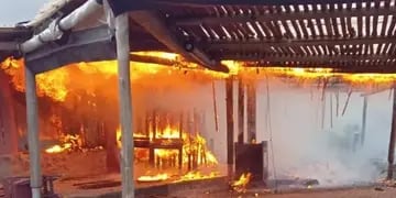 Incendio en un parador de Córdoba.