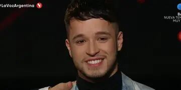 Nicolás Olmedo, el primer finalista de La Voz Argentina.