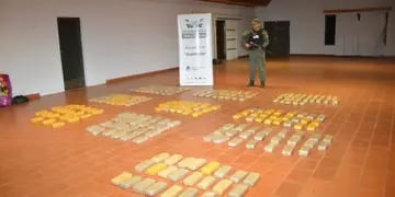 Colonia Delicia: secuestraron más de 150 kilos de marihuana