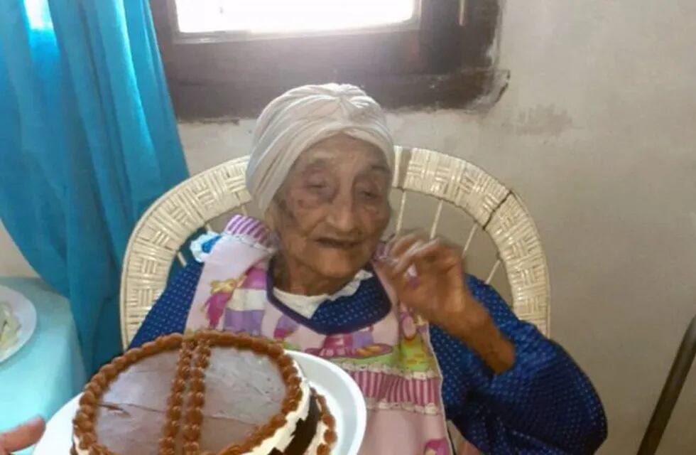 Una abuela de Joaquin V. González cumplió 105 años (Facebook Municipalidad J. V. González)
