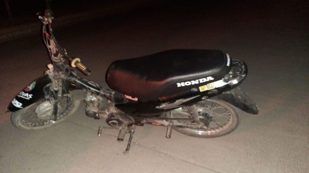Secuestro de motovehiculos en Arroyito