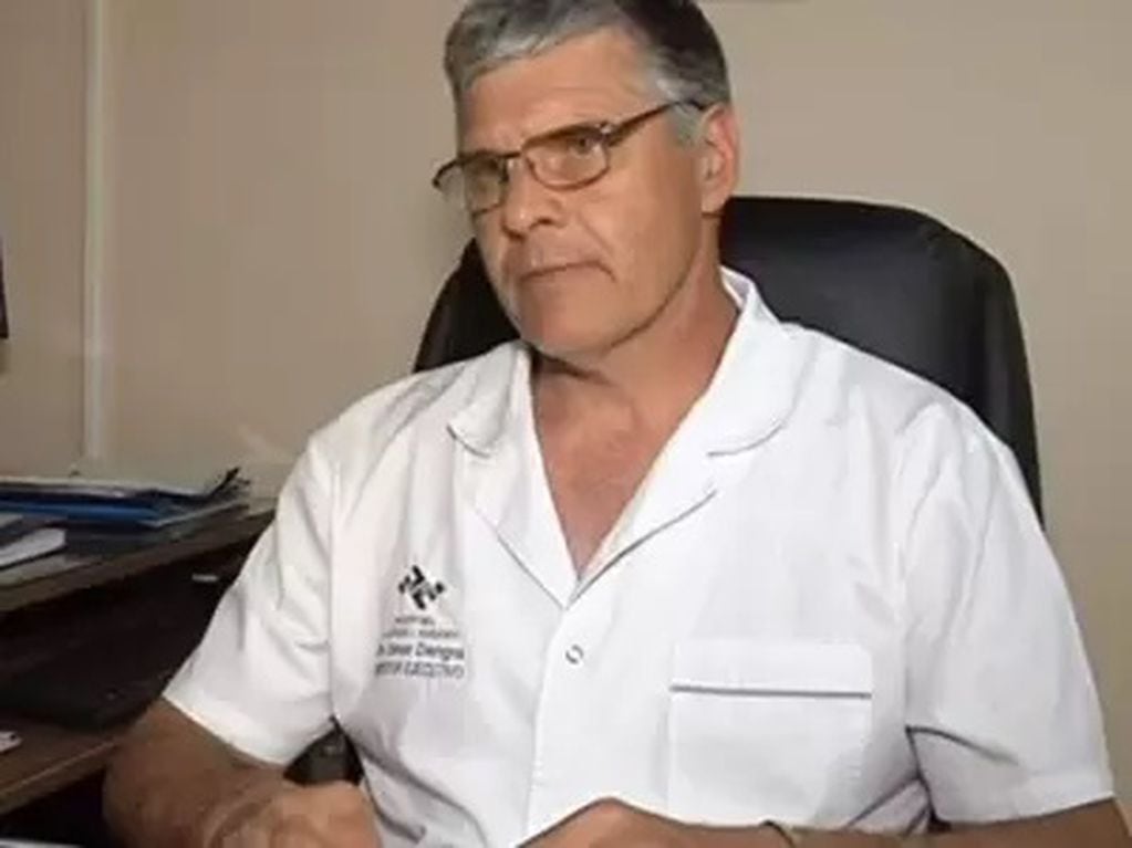 Omar Dengra, director del Hospital Perrupato de San Martín.