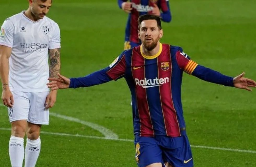 Lionel Messi dejó un premio en su locker del Camp Nou. (AP)