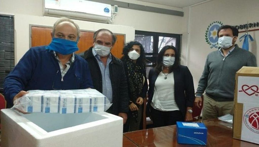 Dos fundaciones chinas donaron reactivos de coronavirus a Salta