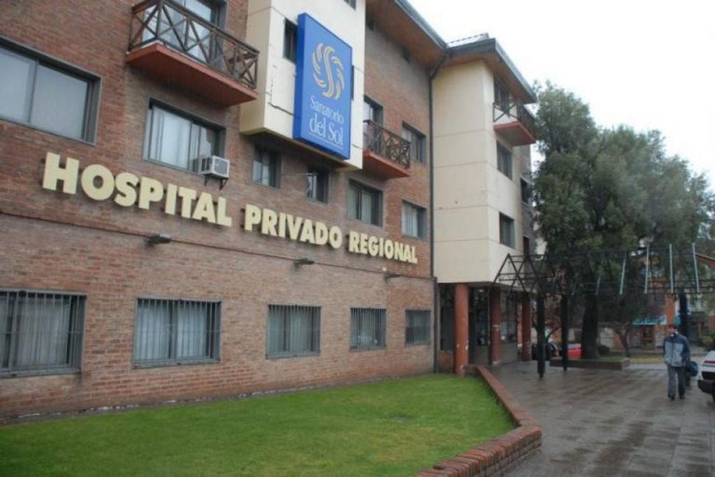 Hospital Privado Regional, acusado de mala praxis (web).