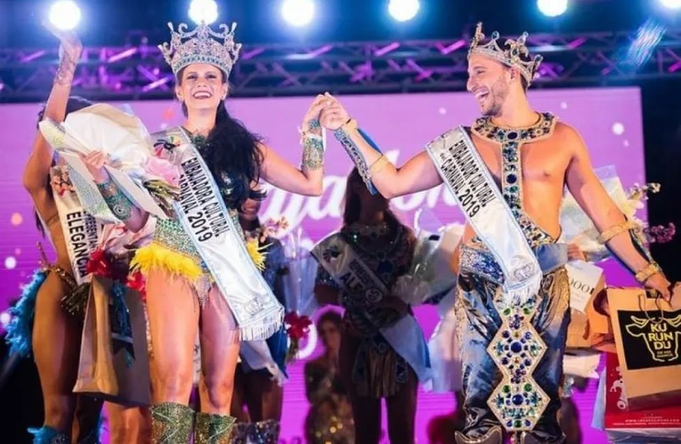 Valeria Alarcón y Matías Núñez son los Embajadores del Carnaval