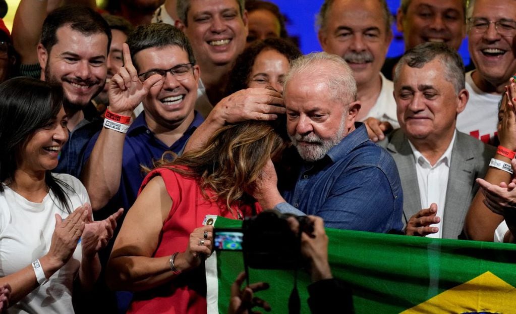 Lula, presidente electo de Brasil.