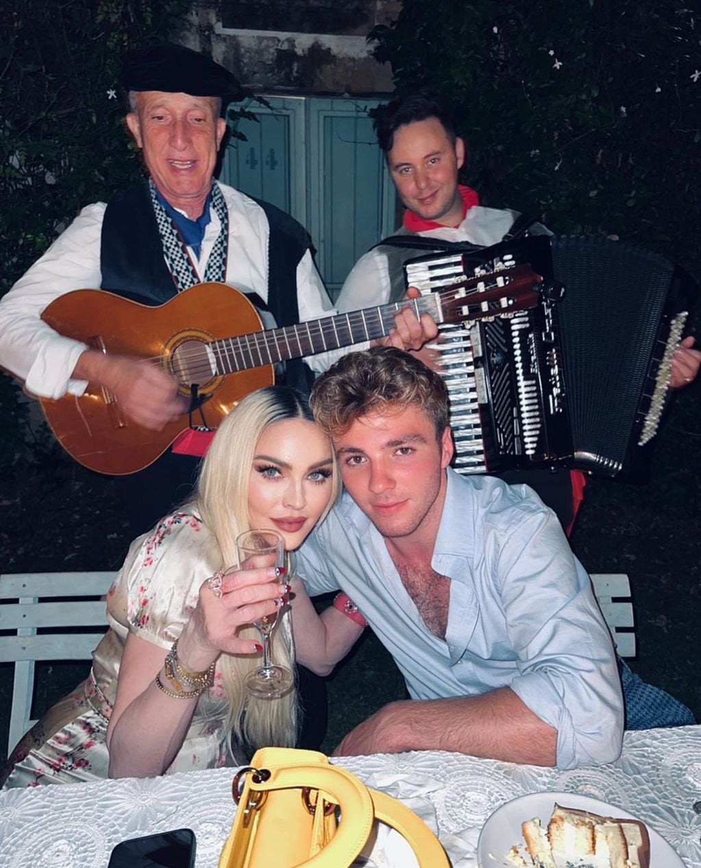 Madonna junto a Rocco Ritchie.