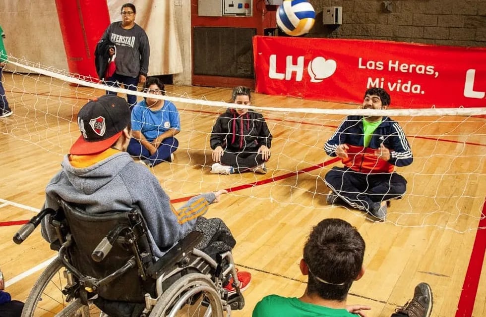 Las Heras abrió el 6to Encuentro Provincial, Deportivo y Recreativo para personas con discapacidad.