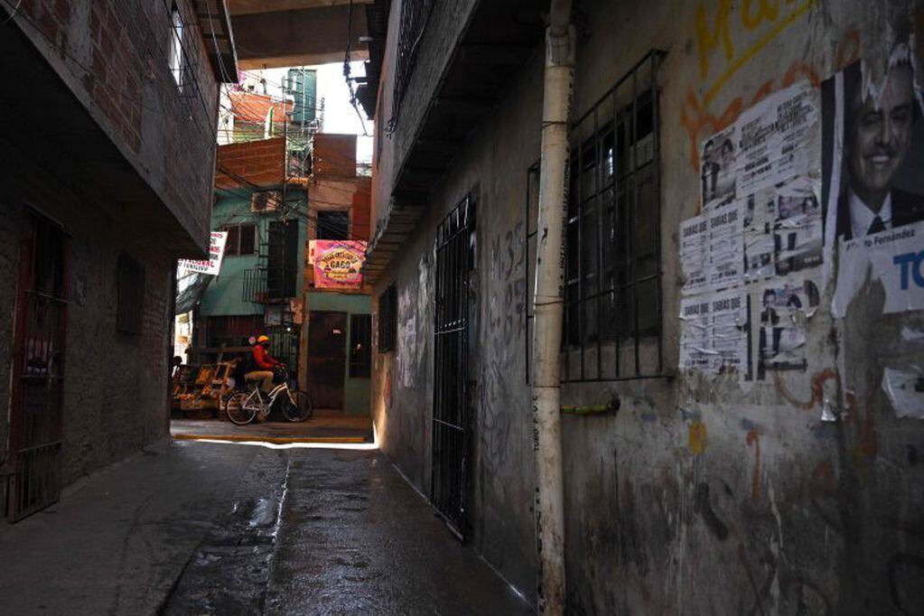 Barrio Carlos Mugica (Foto: JUAN MABROMATA / AFP)