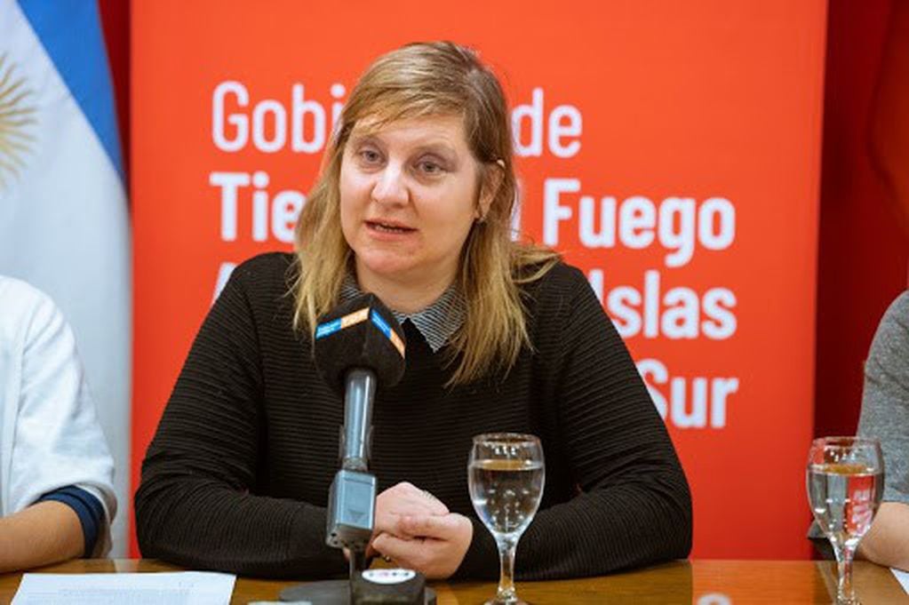 Ministra de Salud de la Provincia de Tierra del Fuego, Judit Di Giglio.