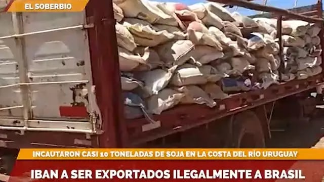 Secuestran contrabando de granos en El Soberbio
