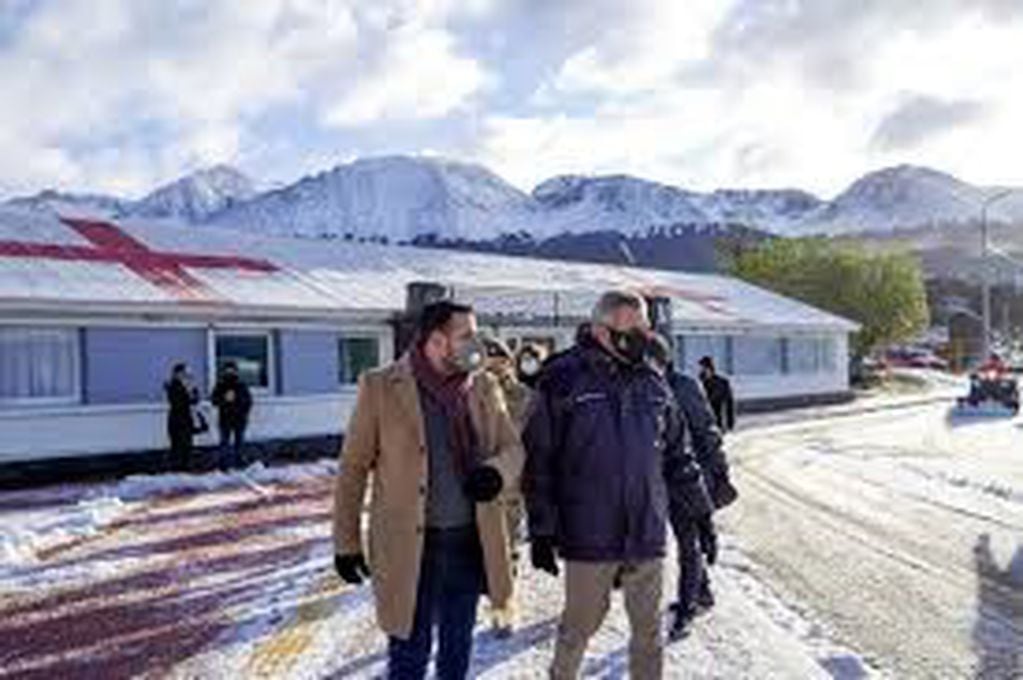 MInistro Rossi visitó el Polo Sanitario Ushuaia