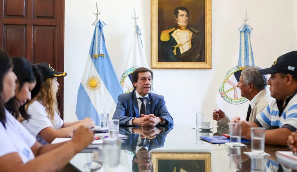 Los preparativos para los actos del 2 de abril en Jujuy y proyectos para el Museo de las Malvinas fueron temas centrales en la entrevista con el gobernador Sadir.
