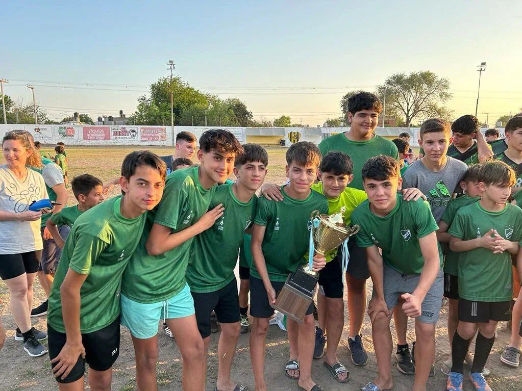 Fútbol Infantil Deportivo y Cultural Arroyito campeones 2023