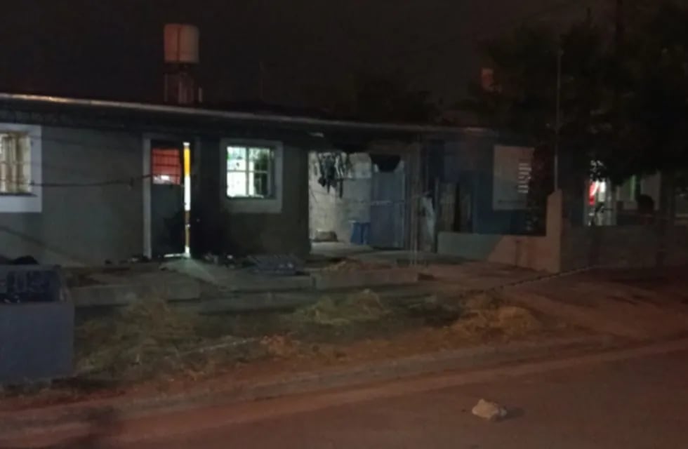 La casa donde se produjo el ataque fatal en Córdoba (Policía).